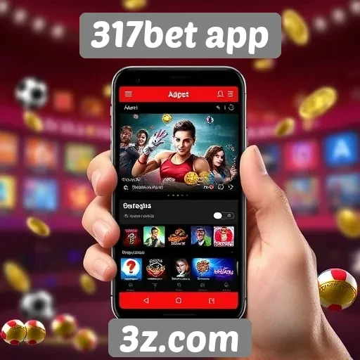 Opções de jogos disponíveis no 317bet app