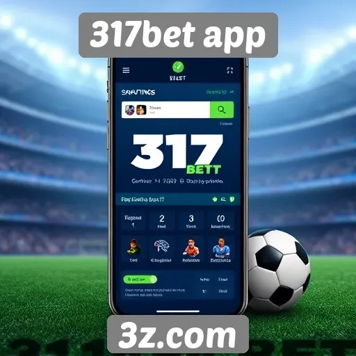 Apostas esportivas no 317bet app são populares entre jogadores